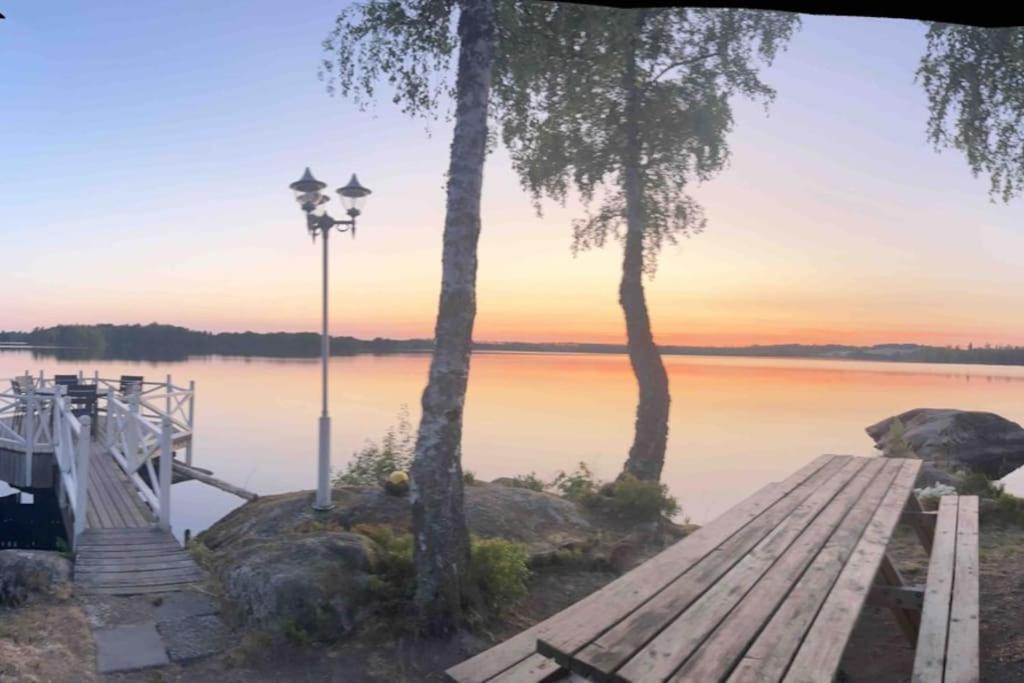 "Talludden" By The Lake Arydssjoen, Furuby Kültér fotó